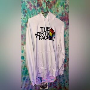 The North Face PRIDE White Hoodie LGBTQ+